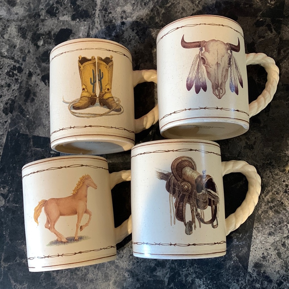 Cowboy west we mugs